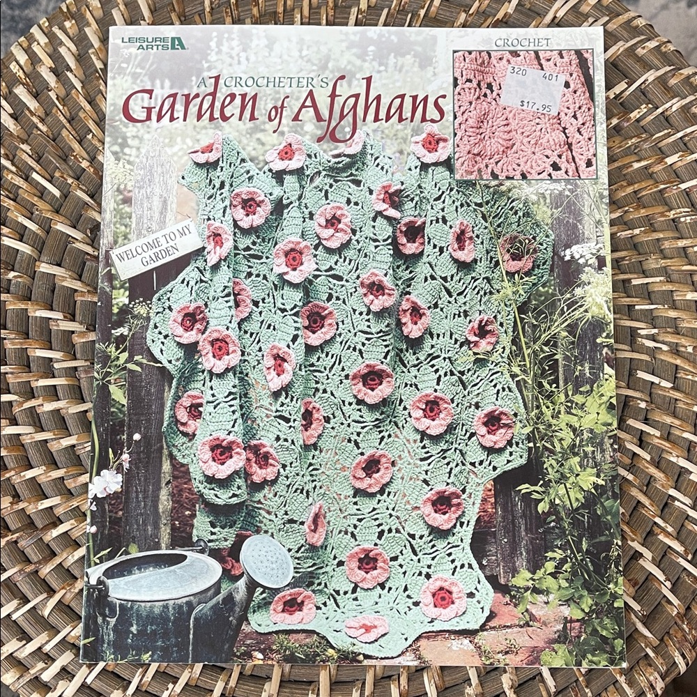 Crochet Pattern Book with Floral Designs